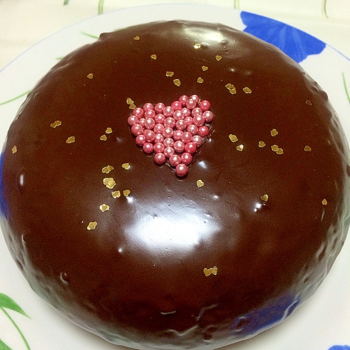 炊飯器でバレンタイン ザッハトルテ レシピ 作り方 By Polaris36 楽天レシピ